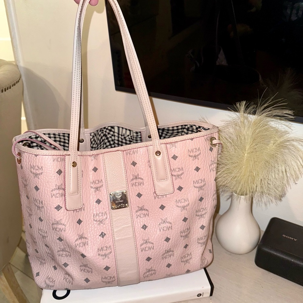 MCM Pink Tote Bag